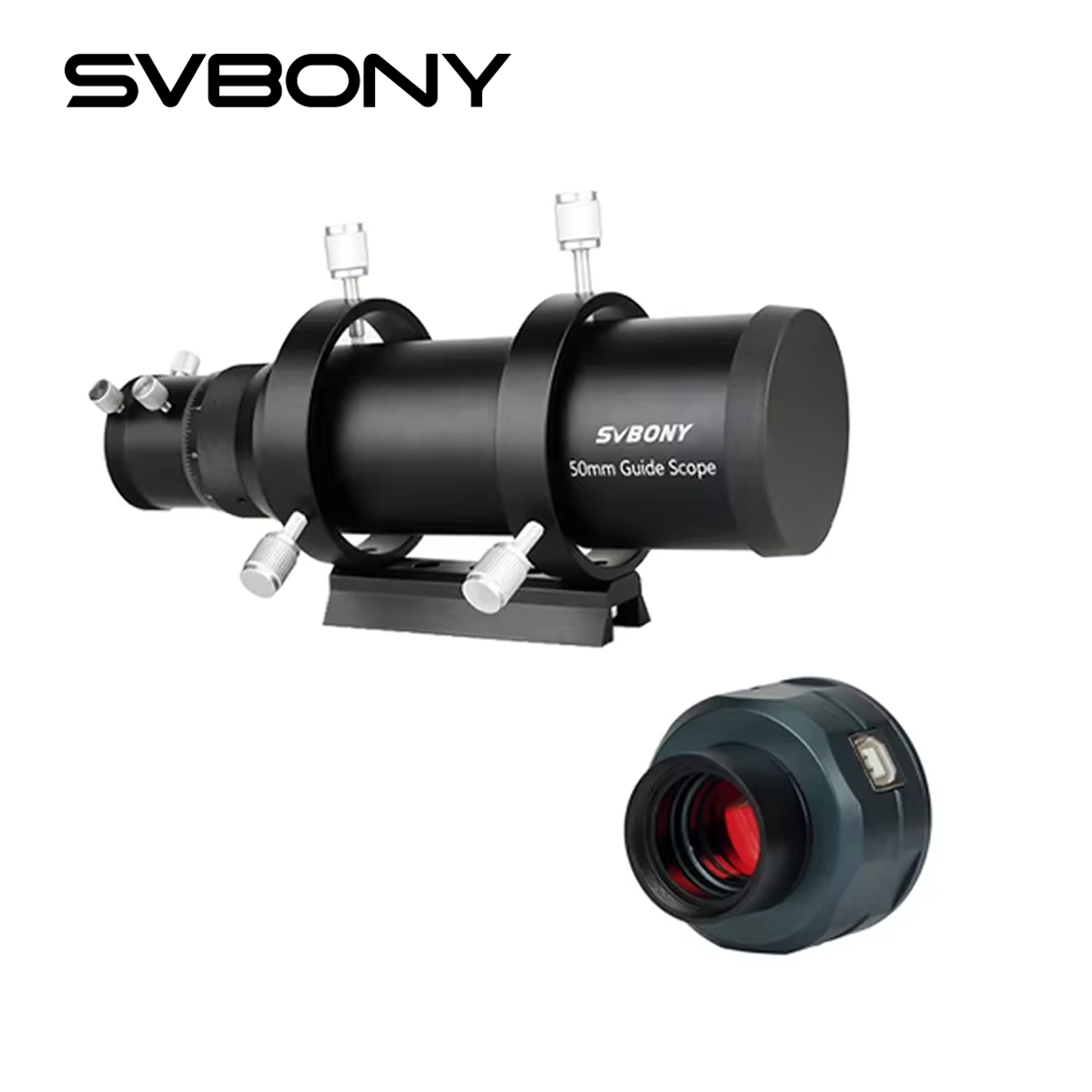 Skyzone Sky04X Pro Oled Fpv Goggles - SV105プラネタリーカメラとSV106アクロマティックガイドスコープの組み合わせ。天体写真撮影を始めたばかりの方に最適。