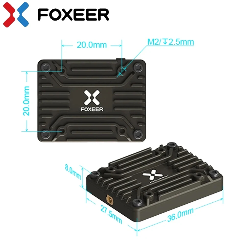 Foxeer-長距離ドローン,5.8g reaper Ext - Foxeer Reaper Extreme 2.5W Vtx のレビューと価格