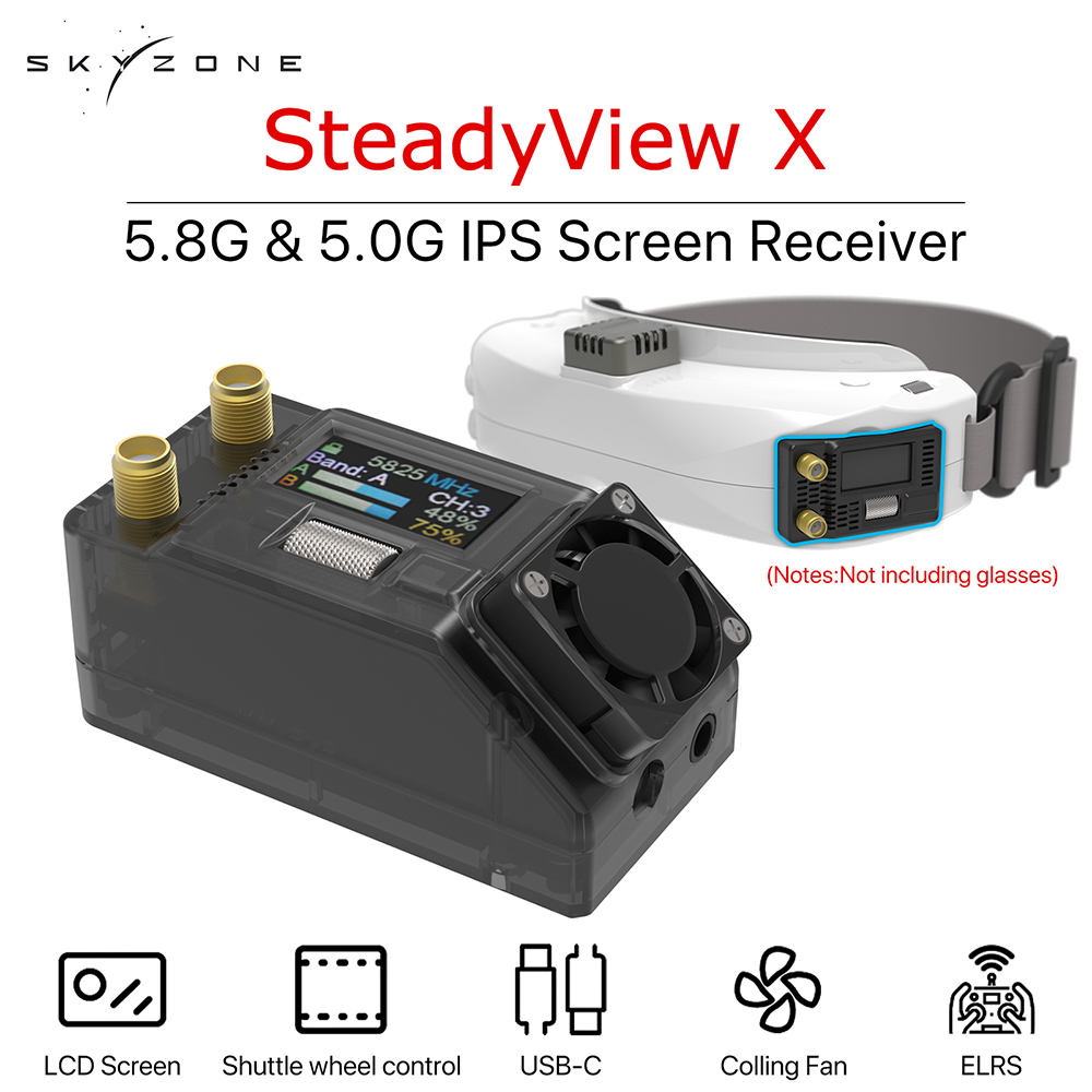 SKYZONE Steadyview X 5.0G 5.8G - Skyzone Steadyview X Receiver Module のレビューと価格